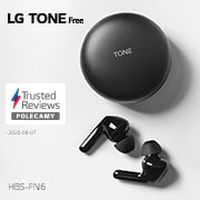 LG Słuchawki LG TONE Free, bezprzewodowe, douszne HBS-FN6, czarne, HBS-FN6-black, thumbnail 9